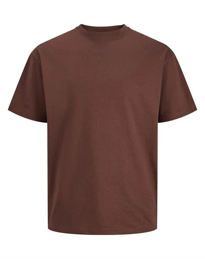 Jack & Jones - JJEOrganic  Relaxed T-shirt - Bitter Chocolate